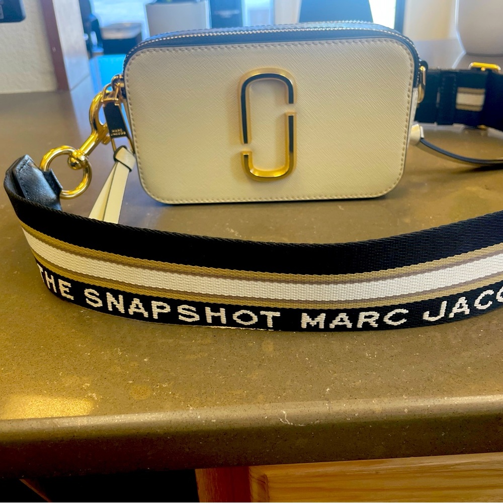 Marc Jacobs Snapshot Bag/New Cloud White Multi